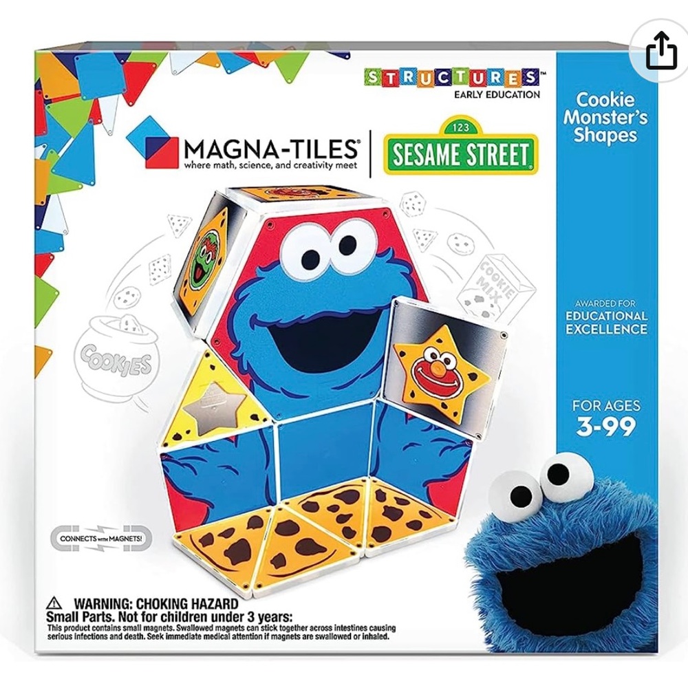 Cookie Monster Magna-Tiles
